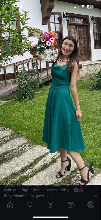 Yeşil elbise