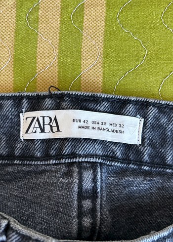 Gri Düğmeli erkek Denim Pantolon - Görsel 3