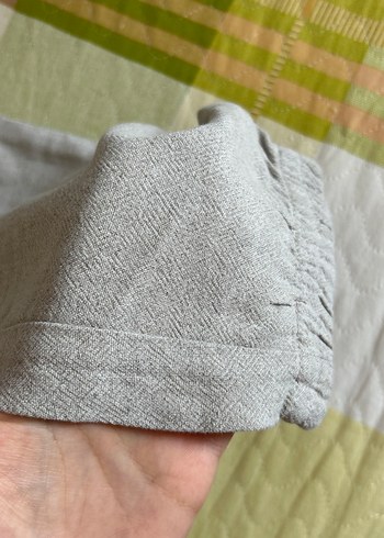 Bej Keten Rahat Kesim ErkekPantolon - Görsel 2