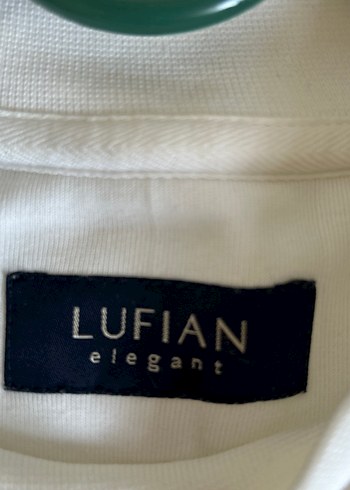 Beyaz Baskılı ErkekSweatshirt - Görsel 3