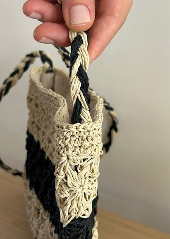 Gece ve Kum Çanta | Kağıt İp - Görsel 5