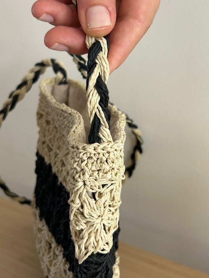 Gece ve Kum Çanta | Kağıt İp - Görsel 5