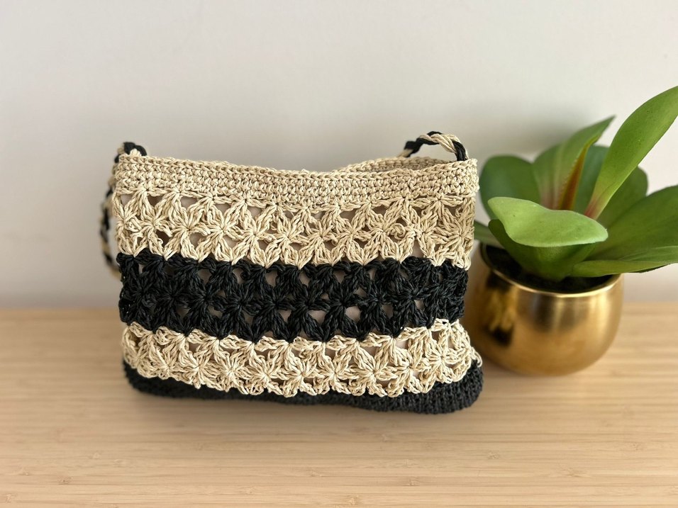 Gece ve Kum Çanta | Kağıt İp - Görsel 2