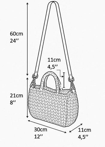 Hasır Dokunuş | Hakiki Deri Sap - Görsel 11