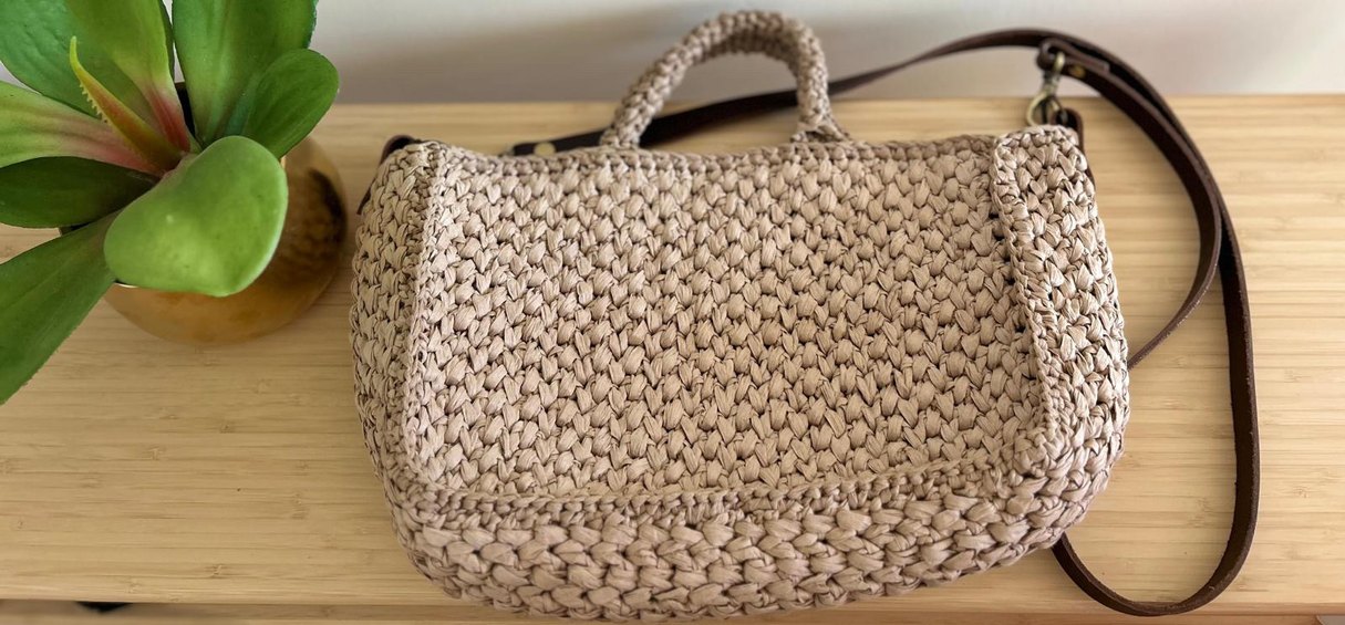 Hasır Dokunuş | Hakiki Deri Sap - Görsel 2