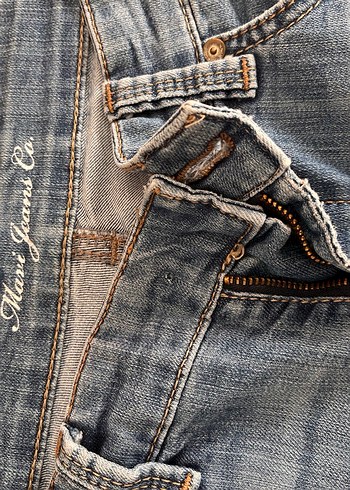 29 Beden lacivert Renk Denim Kadın Jean Şort