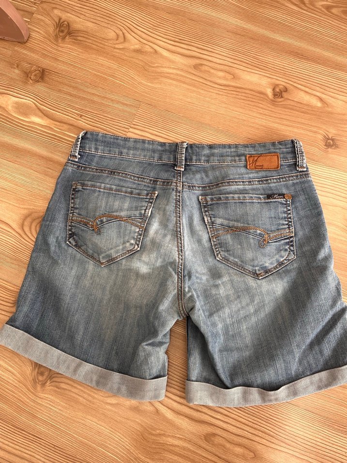 Denim Kadın Jean Şort - Görsel 2