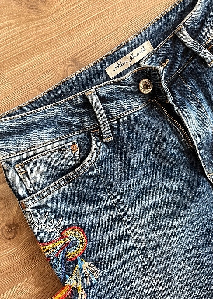 Mavi Jeans Summer Edition püsküllü - Görsel 2