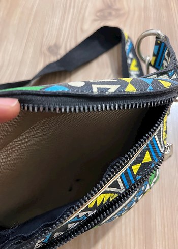 Renkli Desenli Kadın Çapraz Çanta - Görsel 2