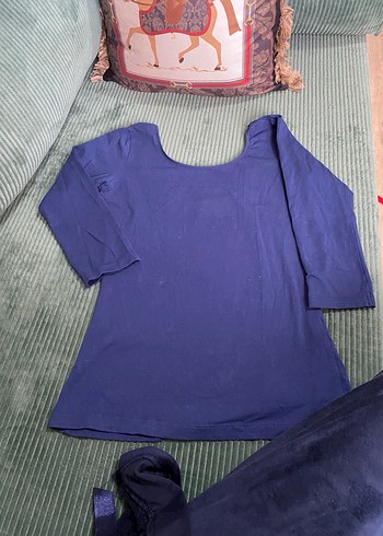 S beden fakir kol stradivarius bluz sırt detaylı - Görsel 4