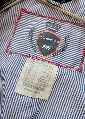 Kız Çocuk Gri Düğmeli Ceket - Görsel 2