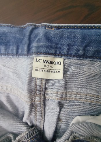 Erkek Çocuk Mavi Denim Pantolon - Görsel 2