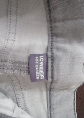 Erkek Gri Denim Pantolon Regular Fit - Görsel 2