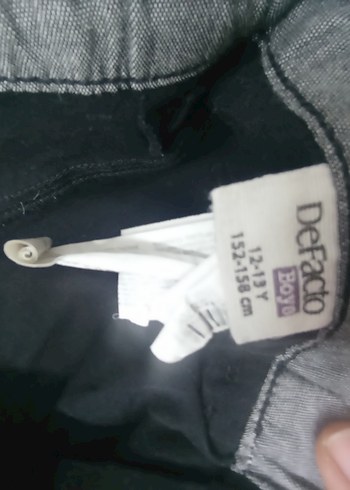 erkek çocuk Siyah Kemerli Denim Pantolon - Görsel 2