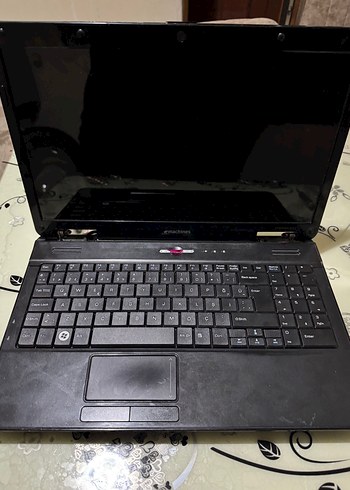 Siyah eMachines Dizüstü Bilgisayar - Görsel 5