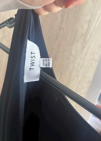 Kadın Siyah Kemerli Uzun Tulum - Görsel 3