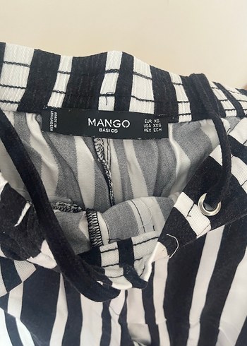 Siyah-beyaz Zebra Desenli Pilili Kadın Pantolon - Görsel 2