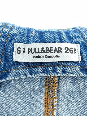 s Beden çeşitli Renk Pull and Bear Kısa Salopet %70 İndirimli.