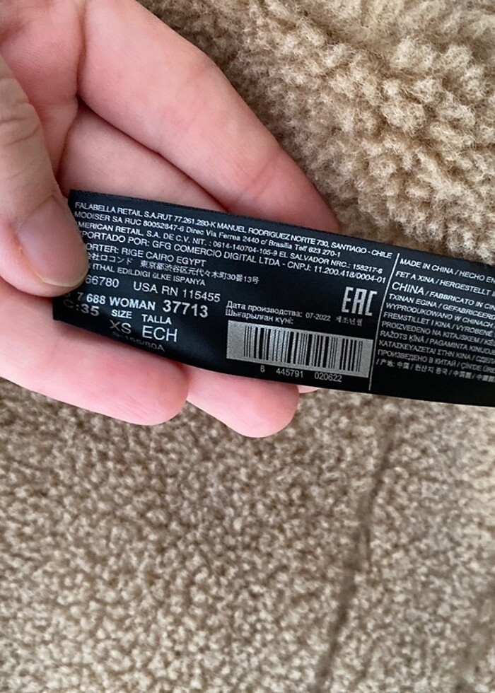 Kürklü kaban mont - Görsel 4