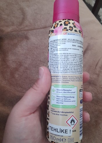 Beden Renk Isana Wild Leo Kadın Deodorant Sprey