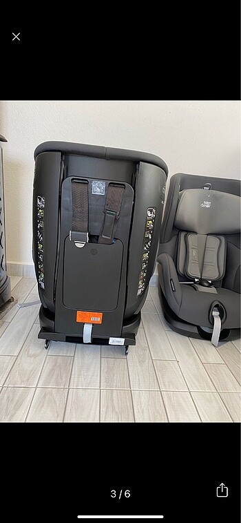 9- 18 kg Beden gri Renk Oto koltuğu britax römer