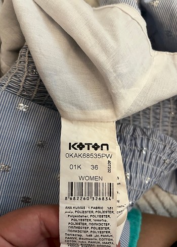 Gri Nakışlı Kadın Bluz - Görsel 3