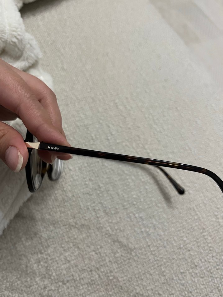 Şeffaf Camlı Optik Kadın Gözlüğü - Görsel 3