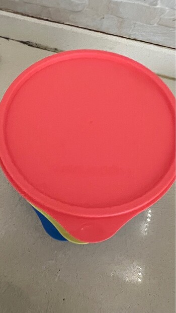 Tupperware Tupperware saklama kapları 3lü