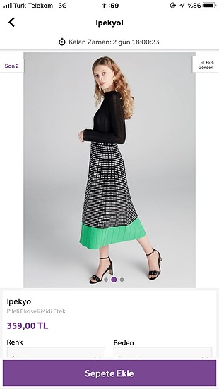 İpekyol model elbise