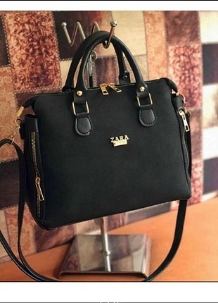 Zara Model Nubuk Çanta