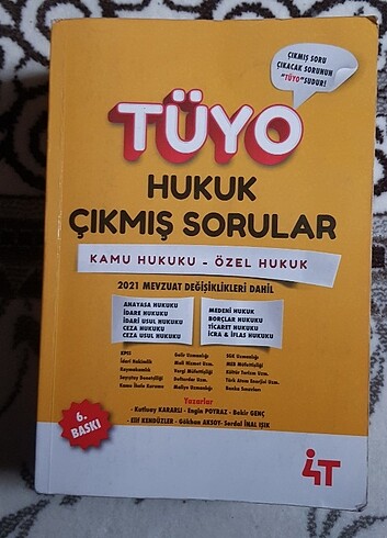 4T HUKUK ÇIKMIŞ SORULAR 