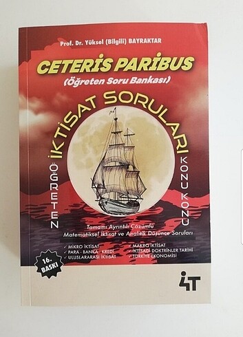 Ceteris Paribus İktisat Soru Bankası
