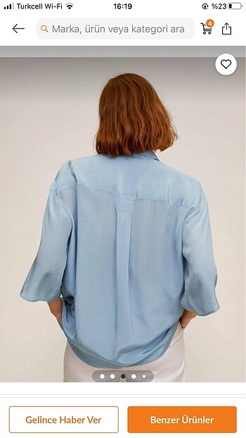 Mango Mango oversize sifon gömlek
