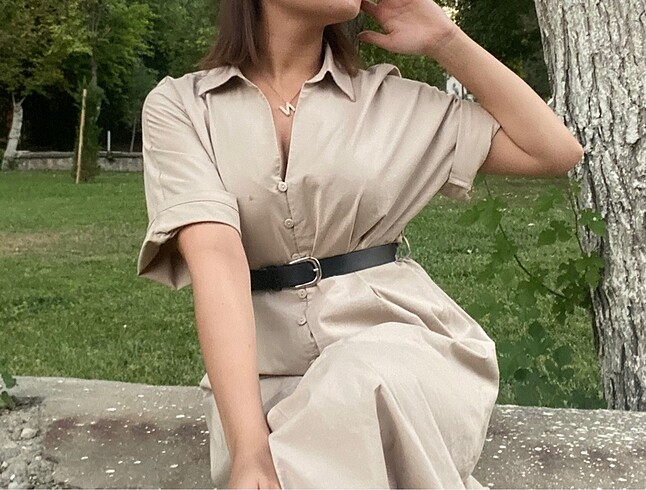 Keten elbise