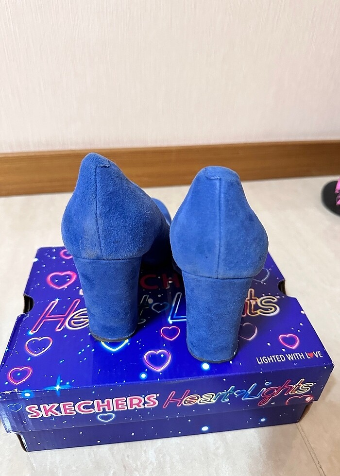 Nine west süet şık ayakkabı - Görsel 3