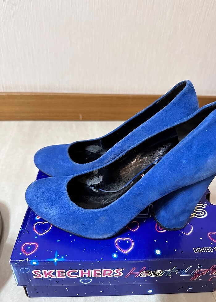 Nine west süet şık ayakkabı - Görsel 2