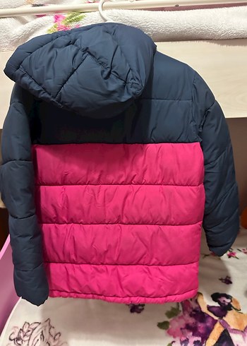 Unisex Columbia Çocuk Pembe Fermuarlı Mont - Görsel 3