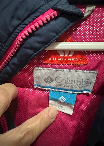 Unisex Columbia Çocuk Pembe Fermuarlı Mont - Görsel 2