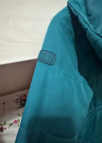 GAP Kız Çocuk Kapüşonlu Fermuarlı Mont - Görsel 3