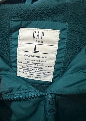 GAP Kız Çocuk Kapüşonlu Fermuarlı Mont - Görsel 2