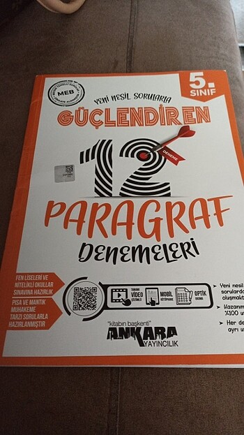 Güçlendiren 12 paragraf denemeleri 5 sınıf 