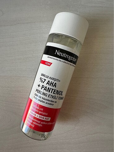 Neutrogena aha peeling tonik