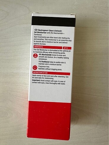  Beden Neutrogena niacinamide krem