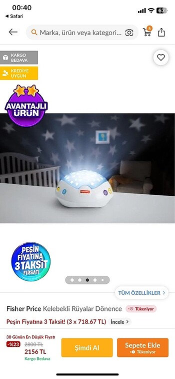 Fisher Price Dönence