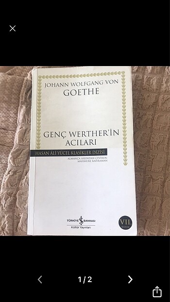 Genç Wertherin Acıları kitabı