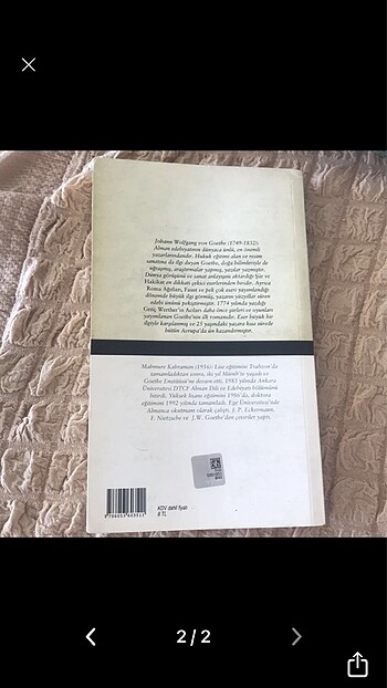  Genç Wertherin Acıları kitabı