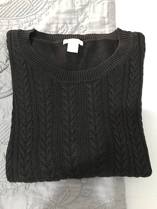 H&M Lacivert kazak 