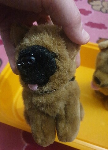  Beden Renk Anne ve yavru köpek peluş 