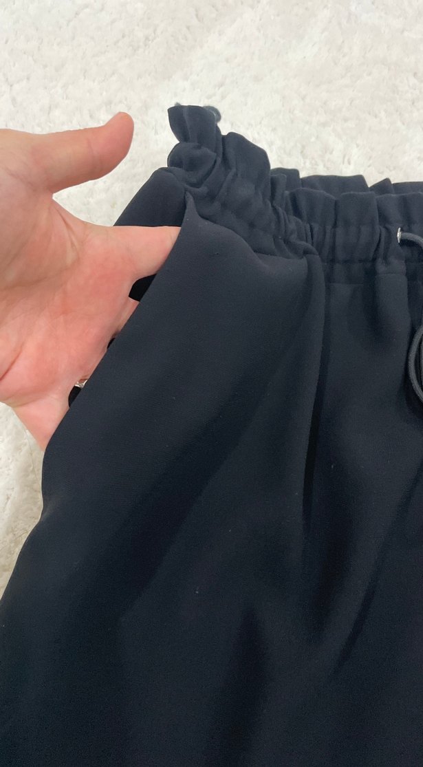 Siyah Rahat Midi Mini Etek - Görsel 2