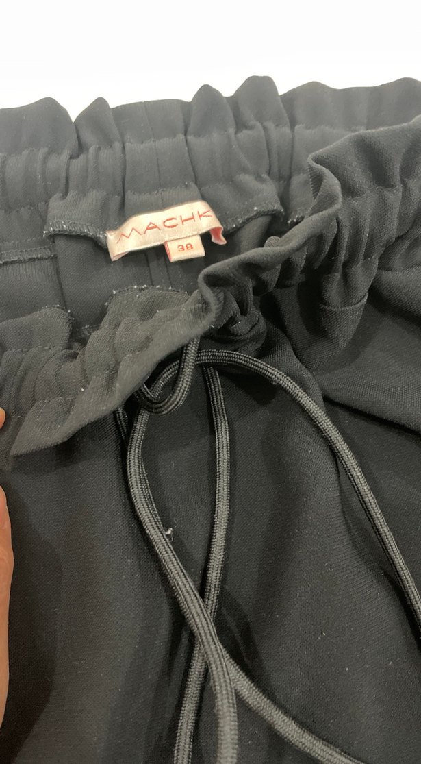 Siyah Rahat Midi Mini Etek - Görsel 3